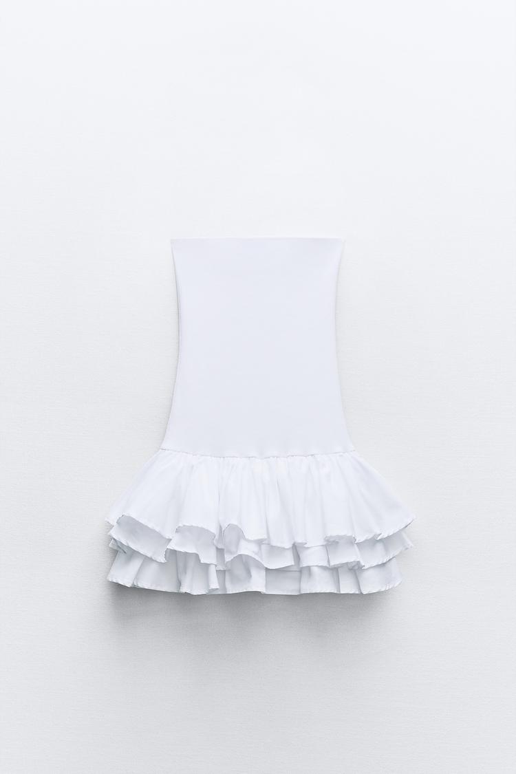 CONTRAST DRESS