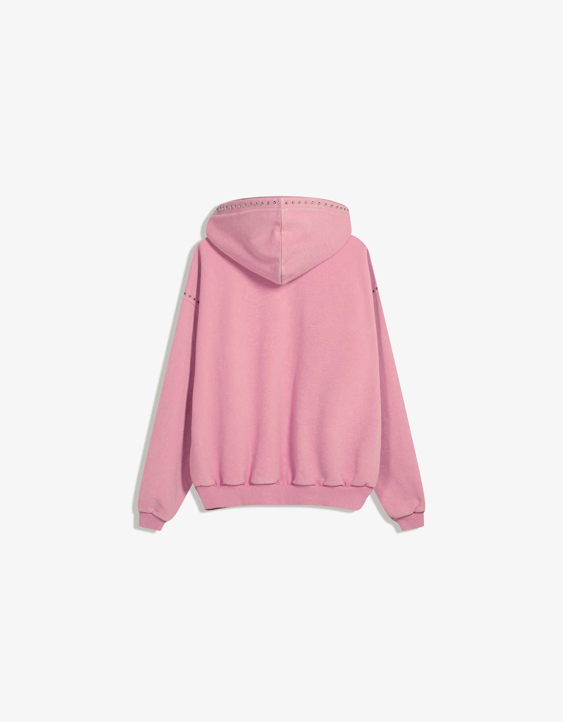 STUDDED HOODIE