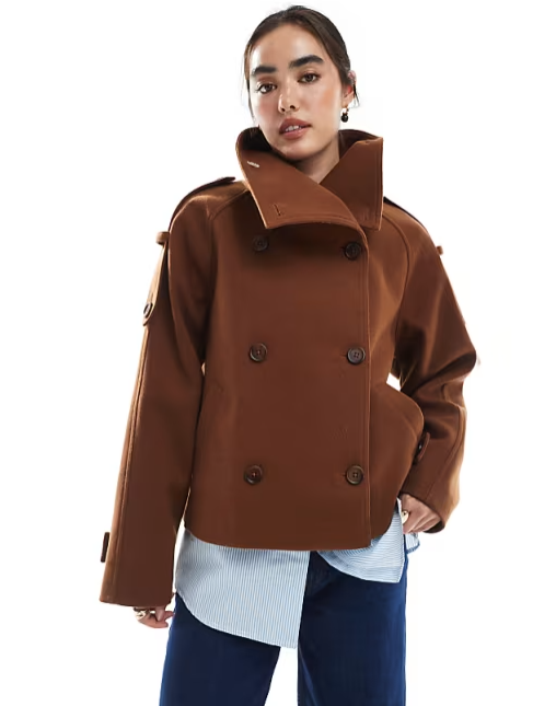 WOOL TRENCH COAT