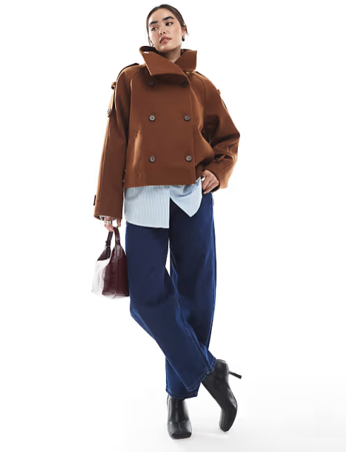 WOOL TRENCH COAT
