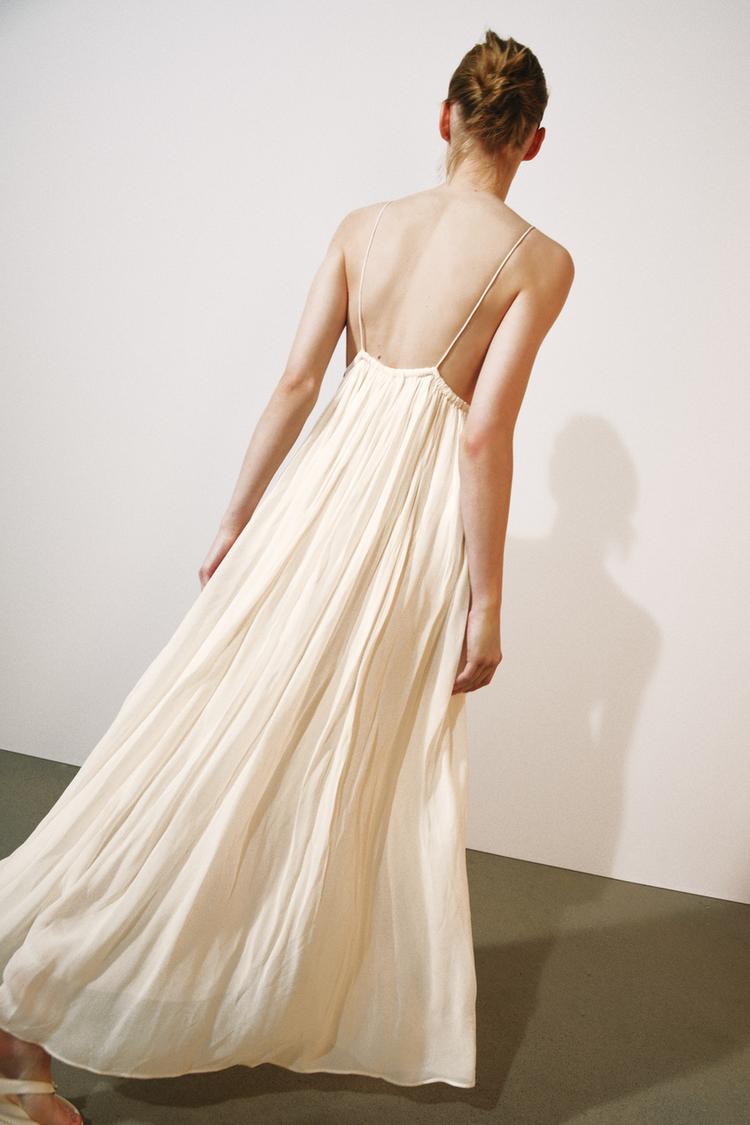 BEADED LONG MAXI DRESS