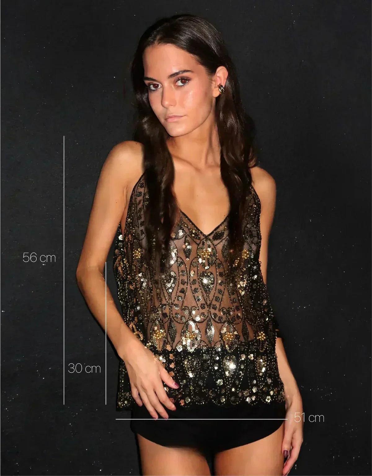 EMBELLISHED TOP