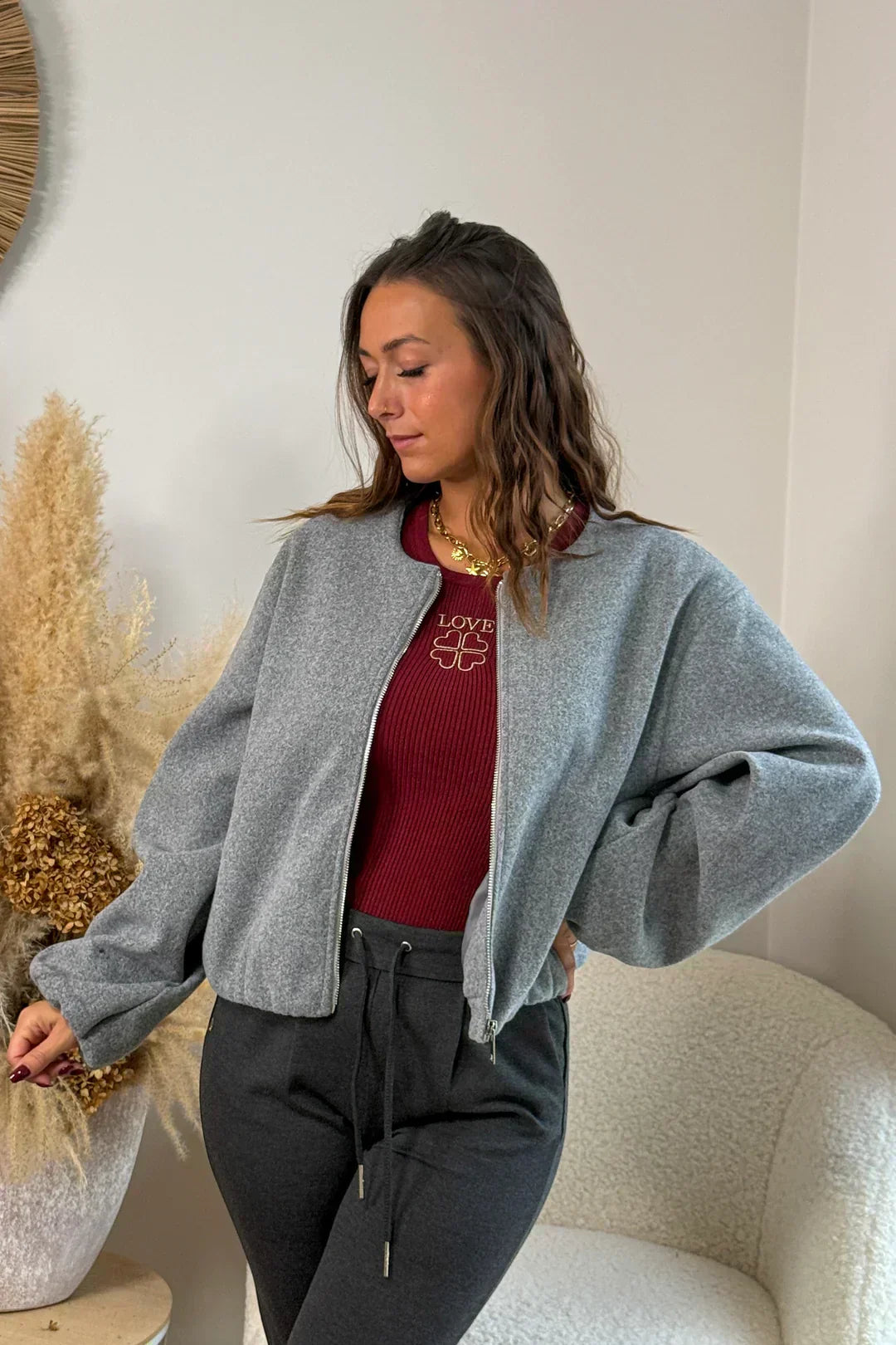 AMANI SOFT BOMBER JACKET
