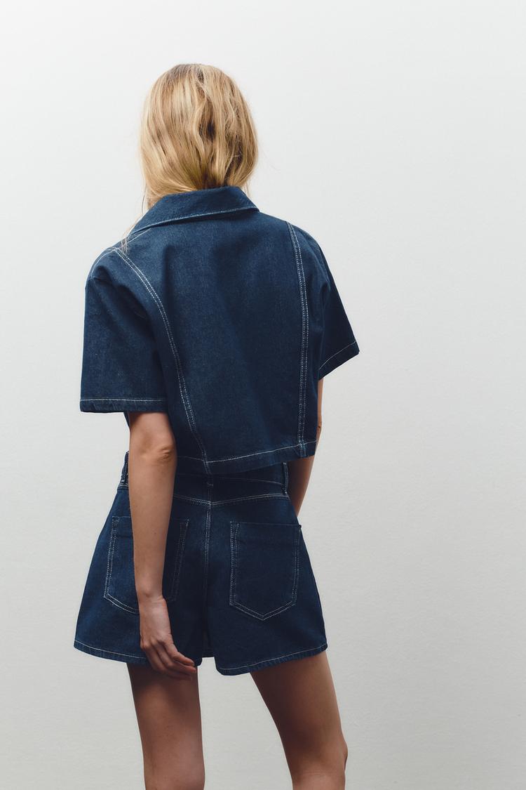 DENIM SKIRT SET