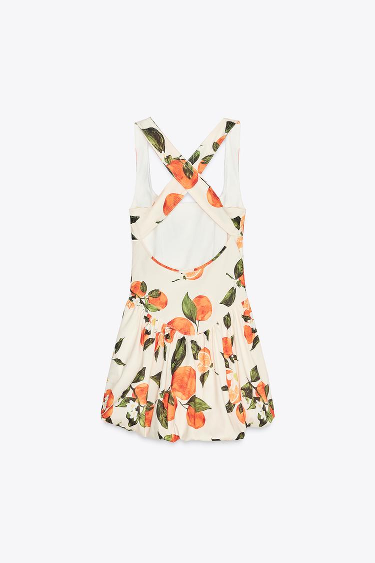 PRINTED SHORT DRESS