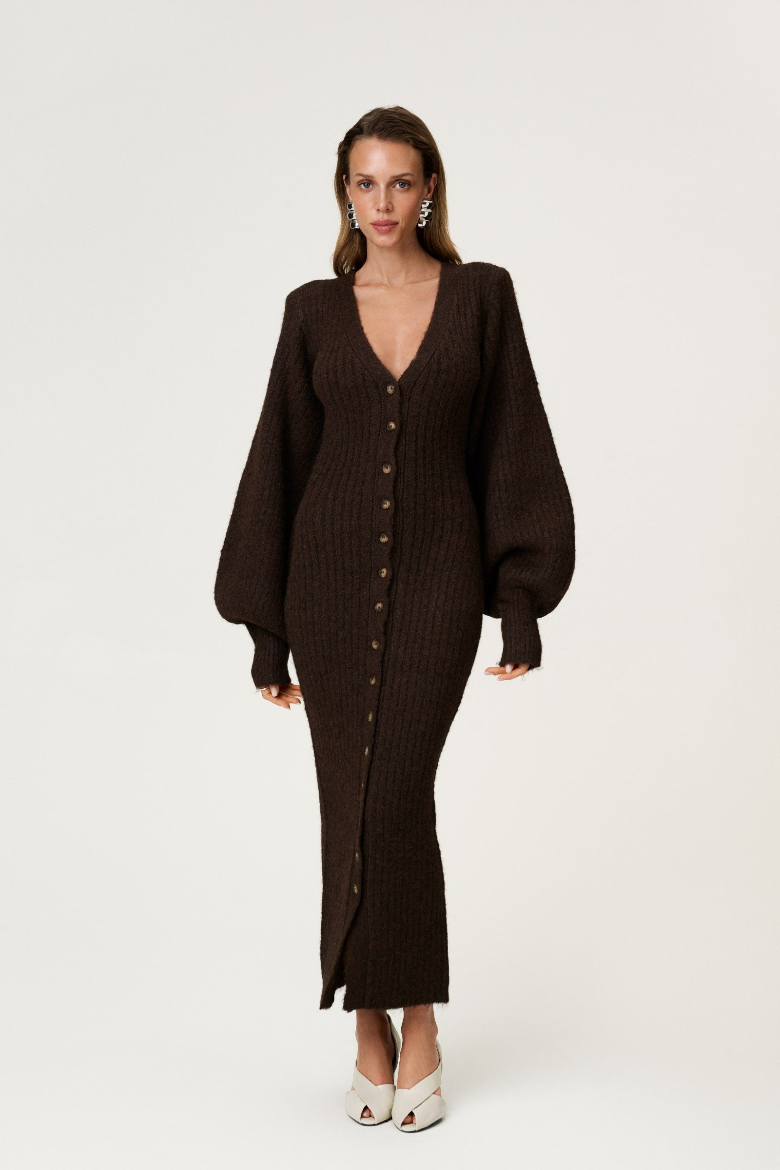 AVELINE | KNITTED MAXI DRESS